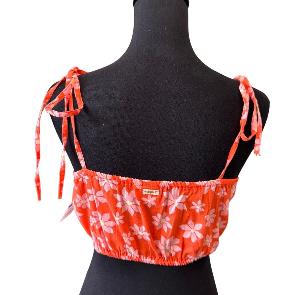 NEW BILLABONG X WRANGLER Women's Fireside Perfect Pair Crop Top Size S - Picture 6 of 9
